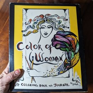 Color of Woman Coloring Book and Journal